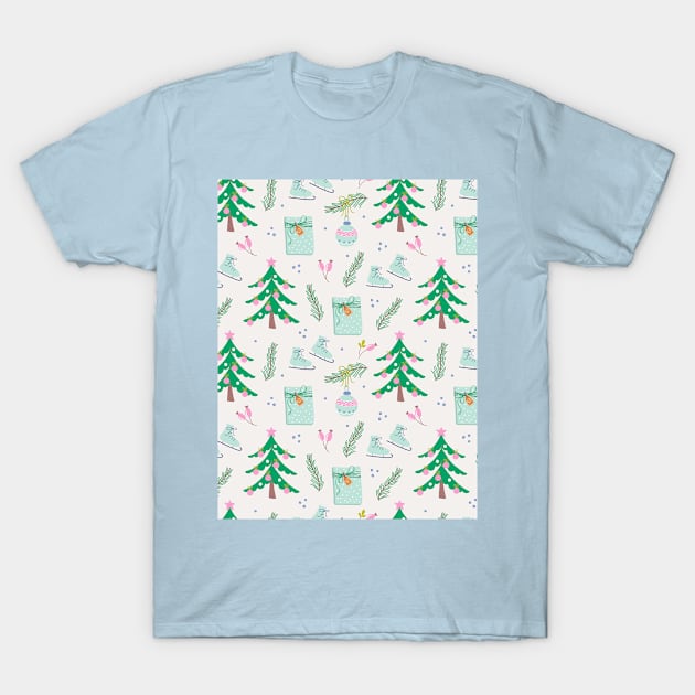 Christmas pattern T-Shirt by DanielK